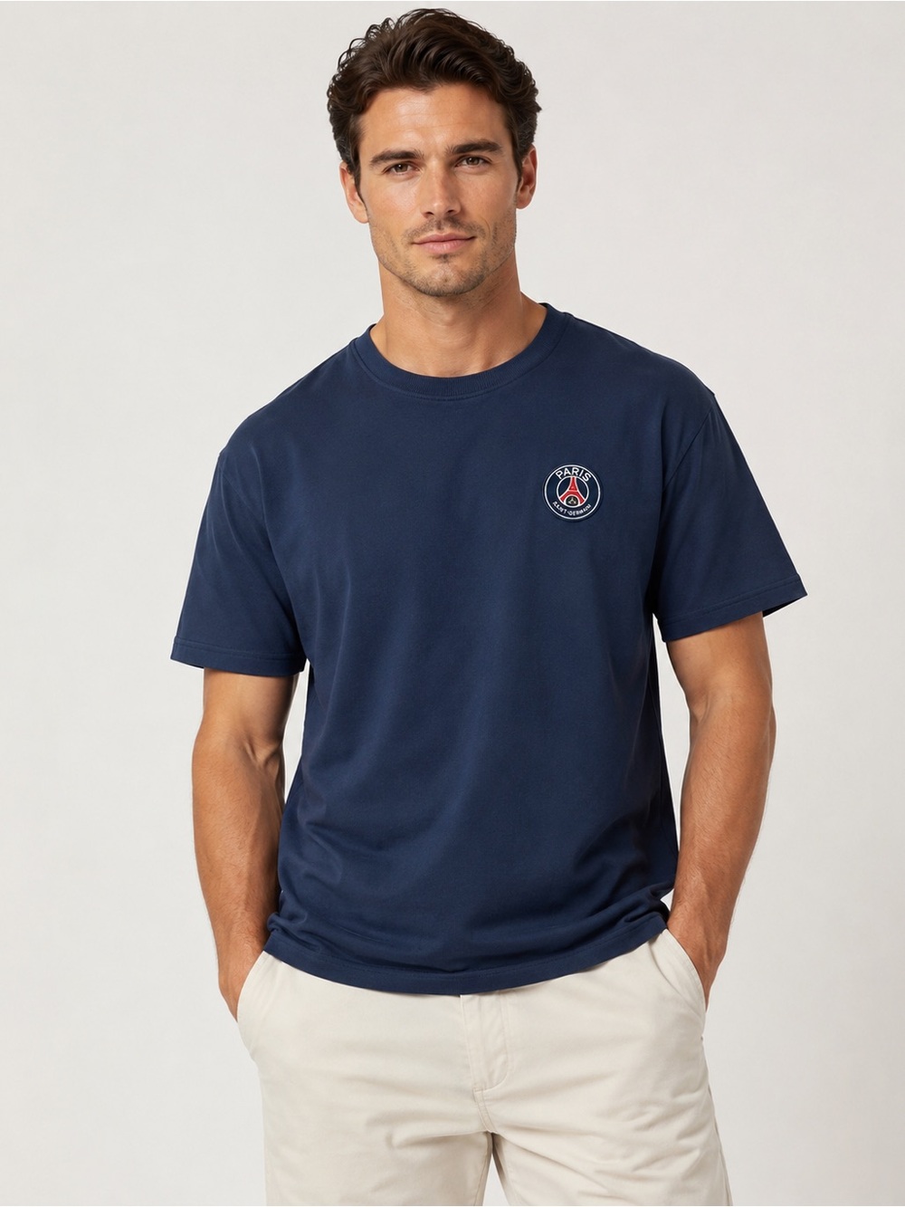 PSG Paris Saint-Germain Lionel Messi #30 Navy T-Shirt 2XL Authentic